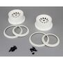 1/5 Wheel and Beadlock Set 4.75, 24mm Hex, White (2): 5IVE-T