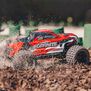 1/18 GRANITE GROM 4X4 RTR Brushed Monster Truck (Battery & Charger Included), Red