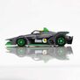 HO Formula N #3 Mega G+ Slot Car, Silver & Green