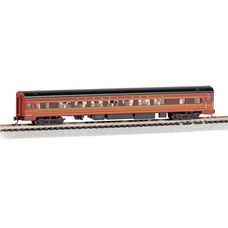 85' SMOOTH-SIDE COACH CAR - PRR #4264 - FLEET OF MODERNISM - N Scale