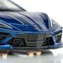 HO Chevy Corvette C8 Mega G+ Slot Car, Metallic Riptide Blue