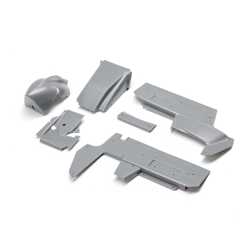 Body Panel Set, Silver: 22S Sprint