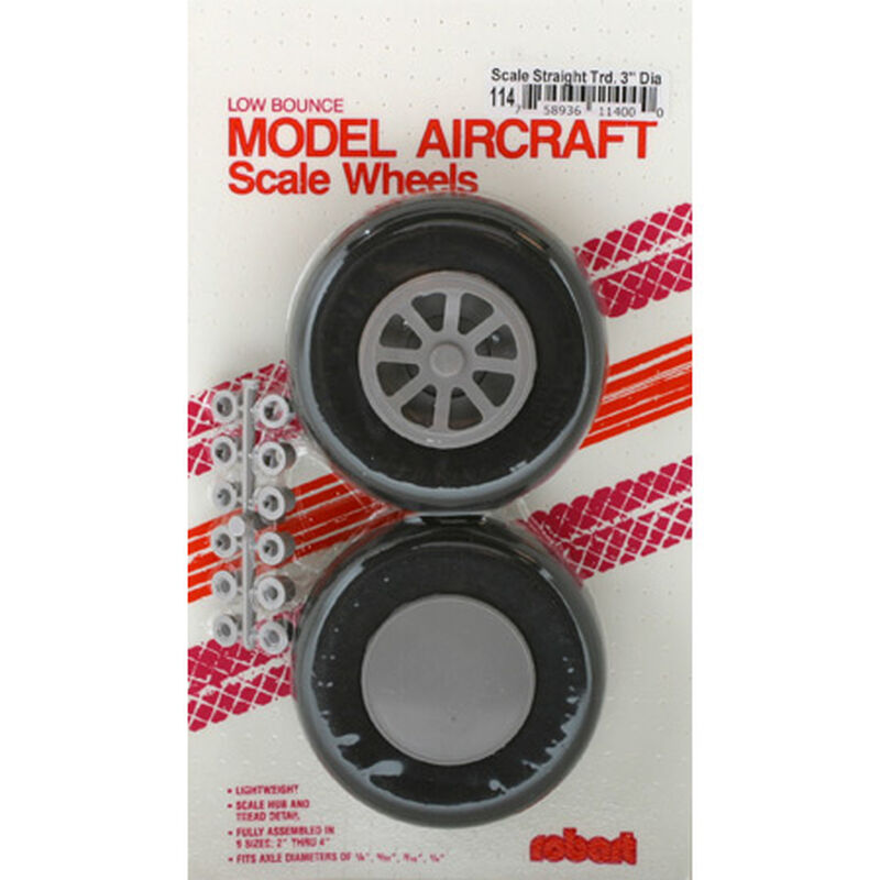 U-300 Scale Wheels, 3"