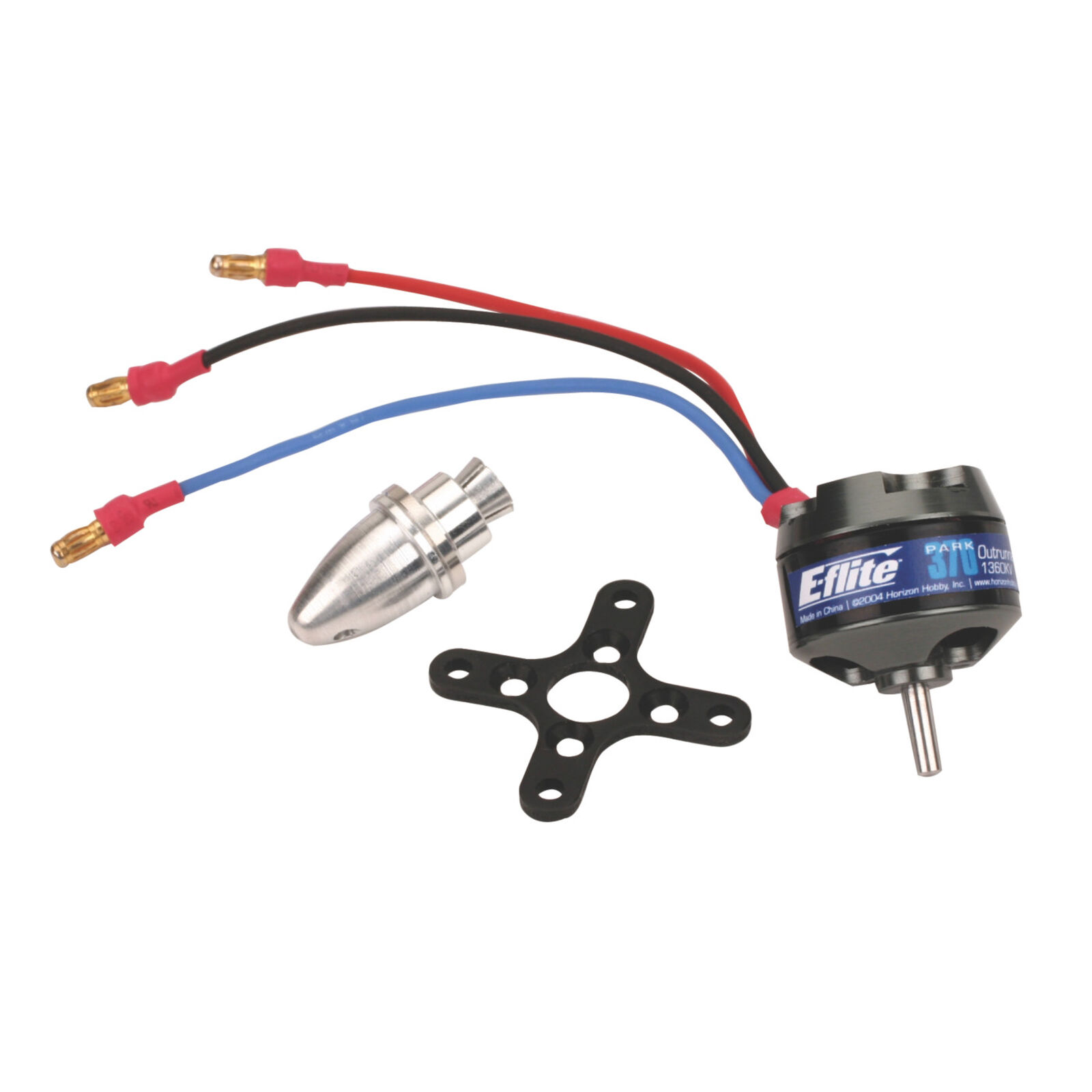 Park 370 Brushless Outrunner Motor, 1360Kv: 3.5mm Bullet