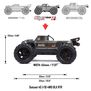 1/10 OUTCAST 4S 4X4 RTR Brushless Stunt Truck, Red