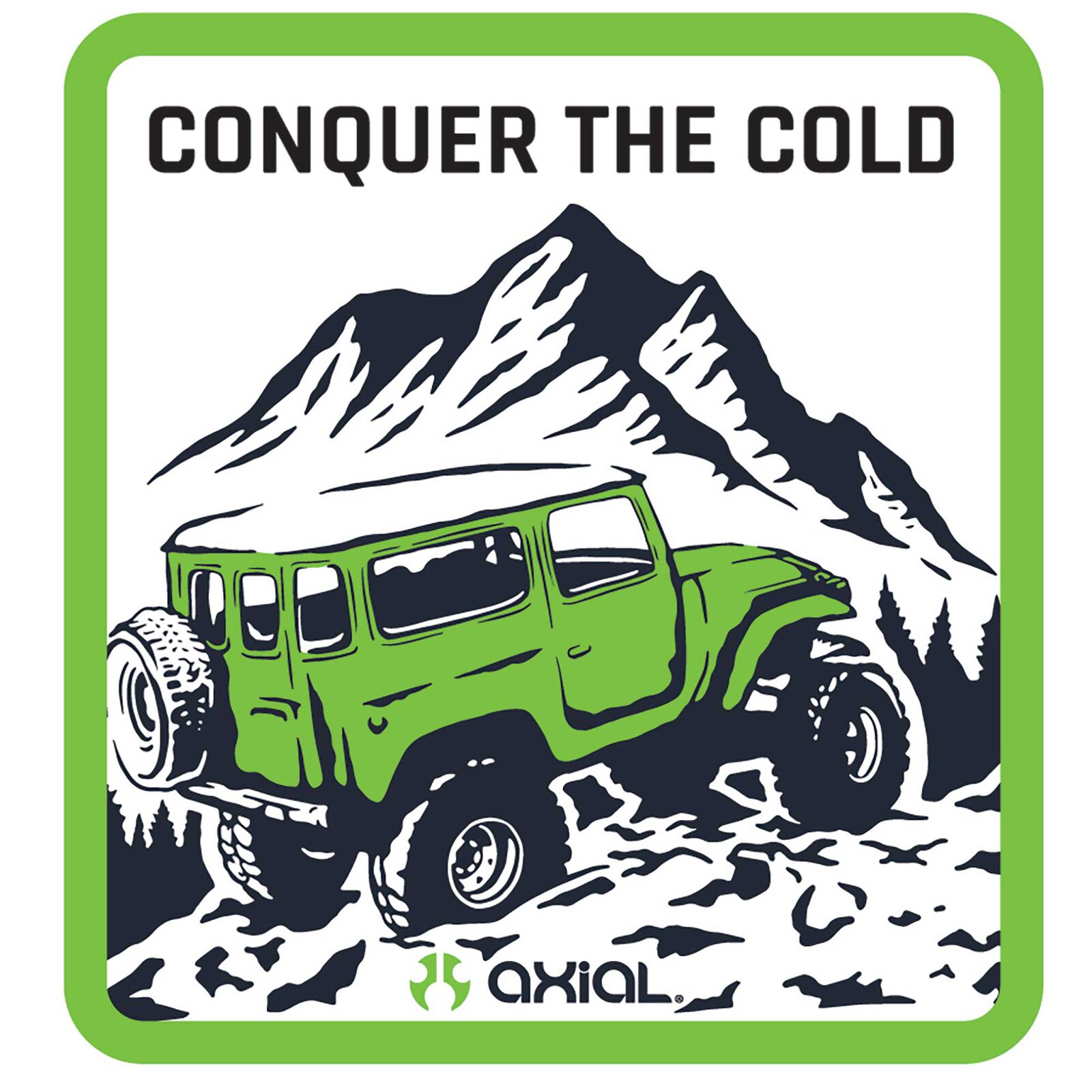 Axial Conquer the Cold Sticker
