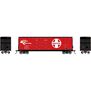 HO RND 50' High-Cube Smooth Side Box Car, ATSF #47590