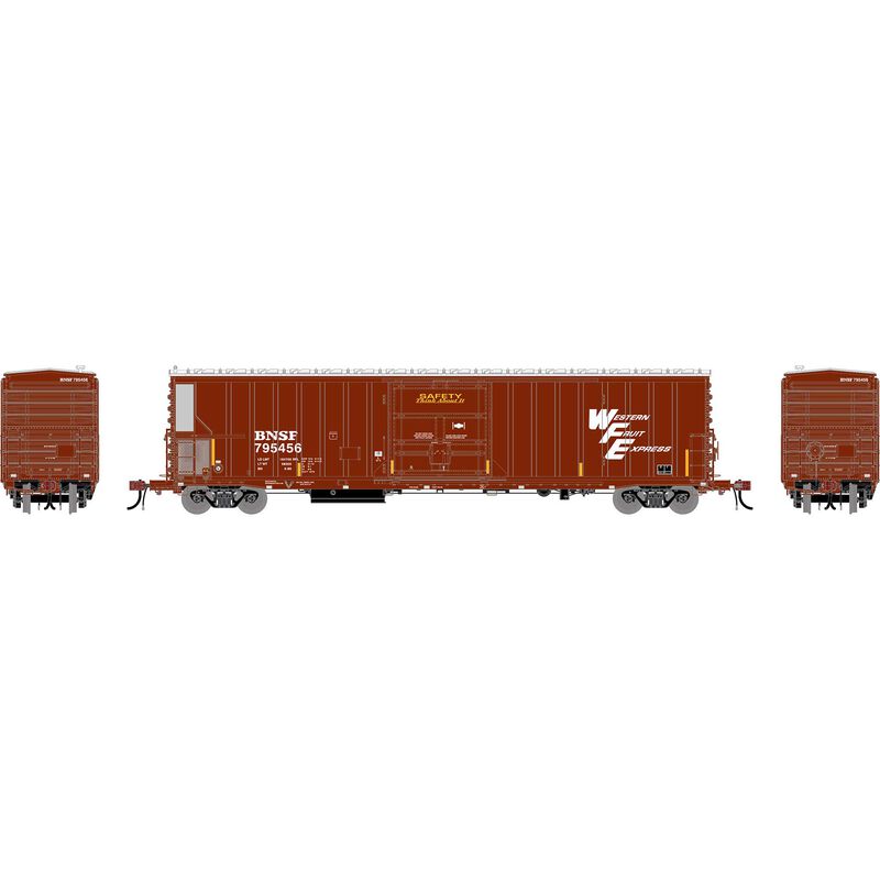 HO GEN 57' FGE Mechanical Reefer w/Sound, BNSF 'FRA Reflectors' #795456