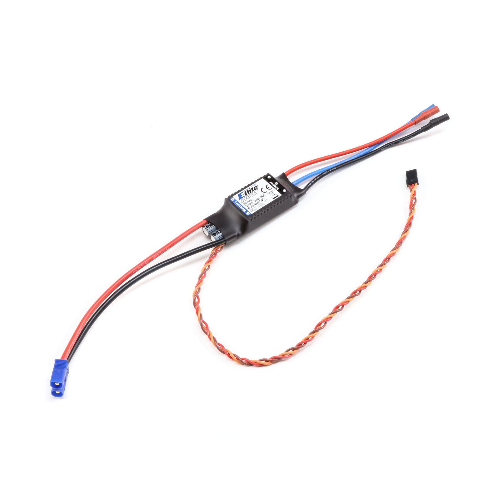 50-Amp Switch-Mode BEC Brushless ESC: EC3