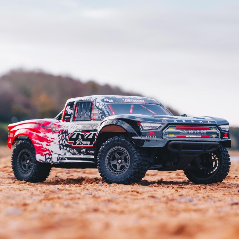 1/10 SENTON 3S 4X4 RTR Brushless Short Course Truck, Red