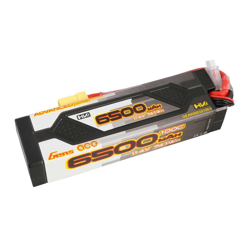 11.4V 6500mAh 3S 100C Advanced Hardcase LiHV Battery: EC5