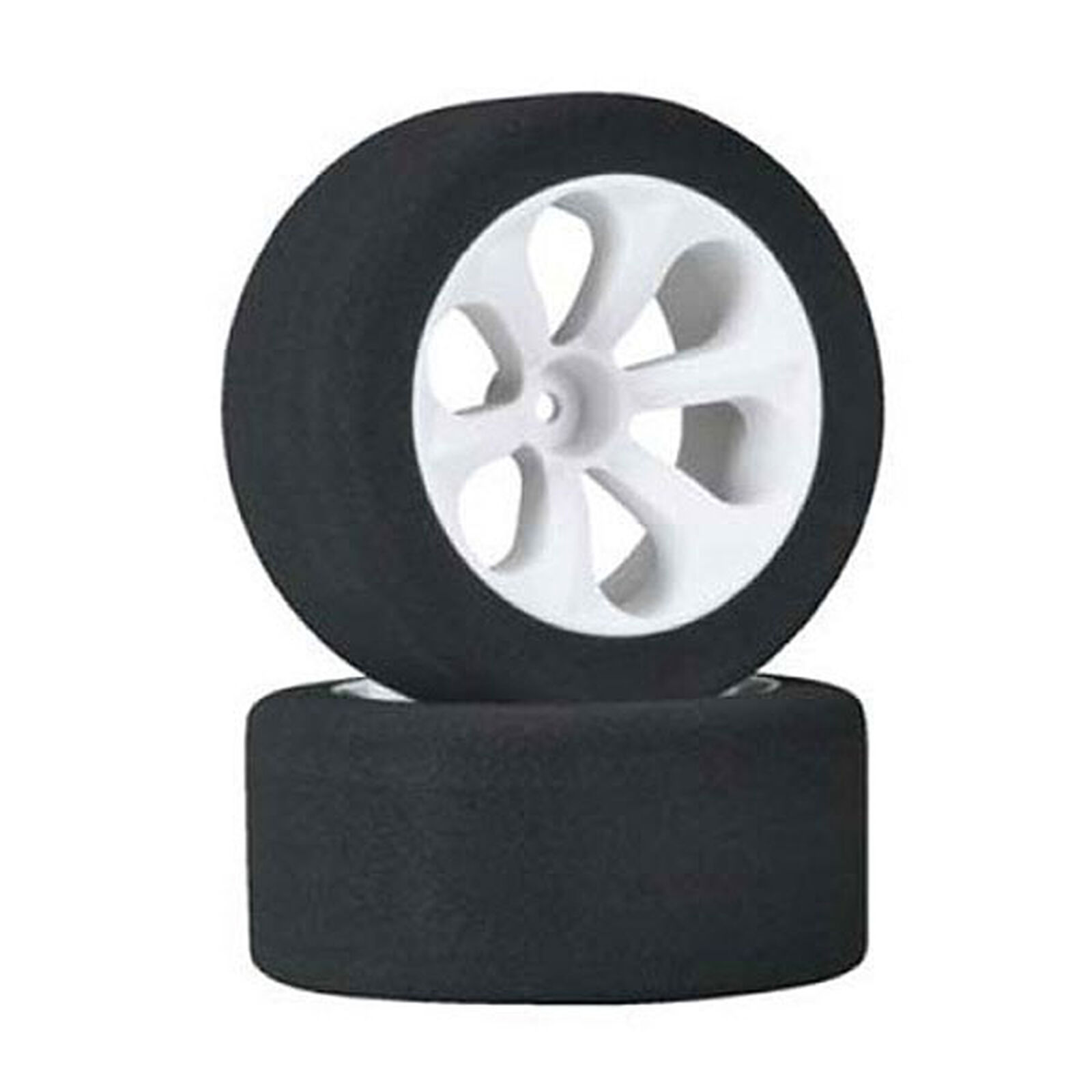 Front Prism Racing Tire/Wheel, Purple (2): RU, ST VXL