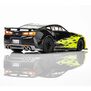 HO 2021 Chevy Camaro ZL1 Mega G+ Slot Car, Wildfire Black & Lime