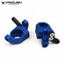 Axial Wraith Steering Knuckles Blue Anodized