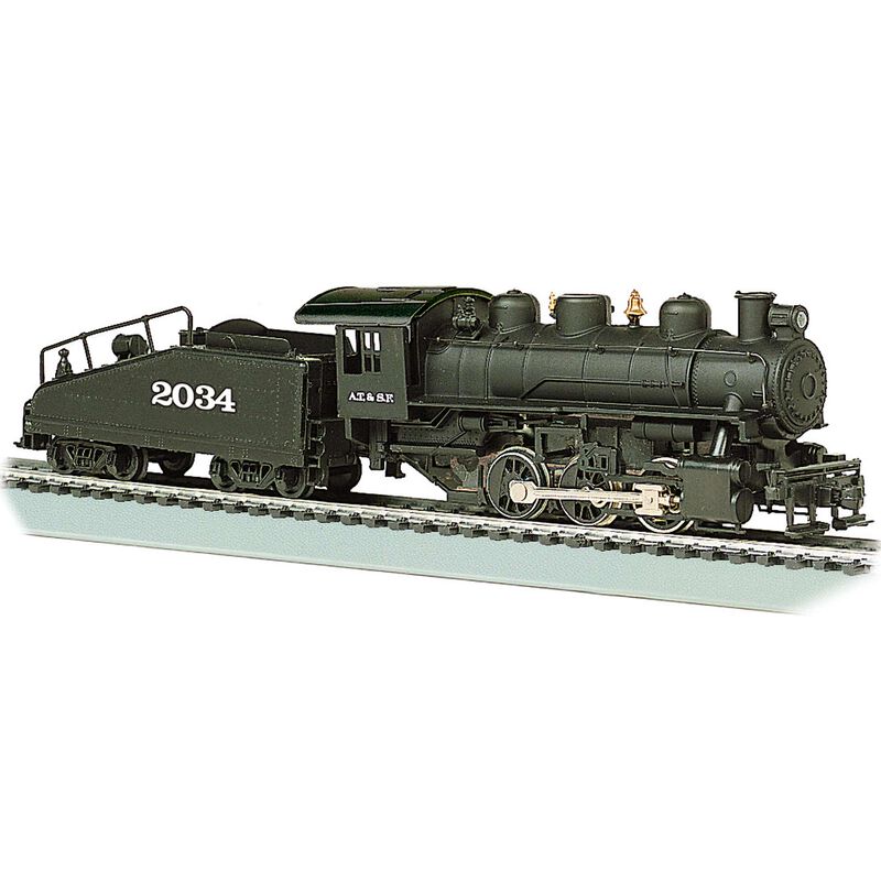 HO USRA 0-6-0 with Smoke & Slope Tender - ATSF #2034