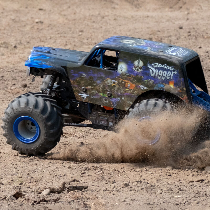 1/8 LMT Son Uva Digger 3S 4X4 RTR Brushless Monster Truck, Blue