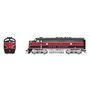 HO EMD F7A Locomotive, CRIP 103, Red & Black Aluminum Trucks
