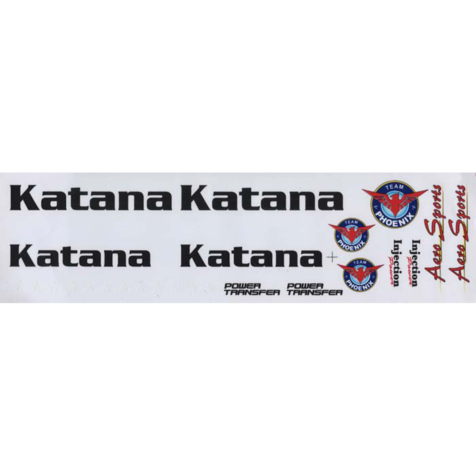 Decal Sheet Katana EP ARF
