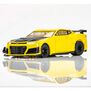 HO 2021 Chevy Camaro 1LE Mega G+ Slot Car, Shock Yellow