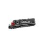 HO SD40T-2 Locomotive with DCC & Sound, SP/Speed Lette r#8256