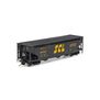 HO 40' Offset Coal Hopper with Load, SCL #160587