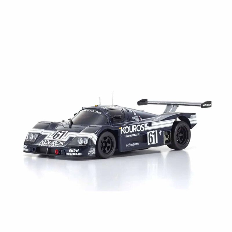 1/28 1998 Sauber-Mercedes Gruppe-C-Rennsportwagen C9 Mini-Z RTR, No. 61