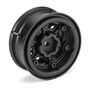 1/10 Holcomb F/R 1.55" 12mm Crawler Bead-Loc Wheels (2) Black
