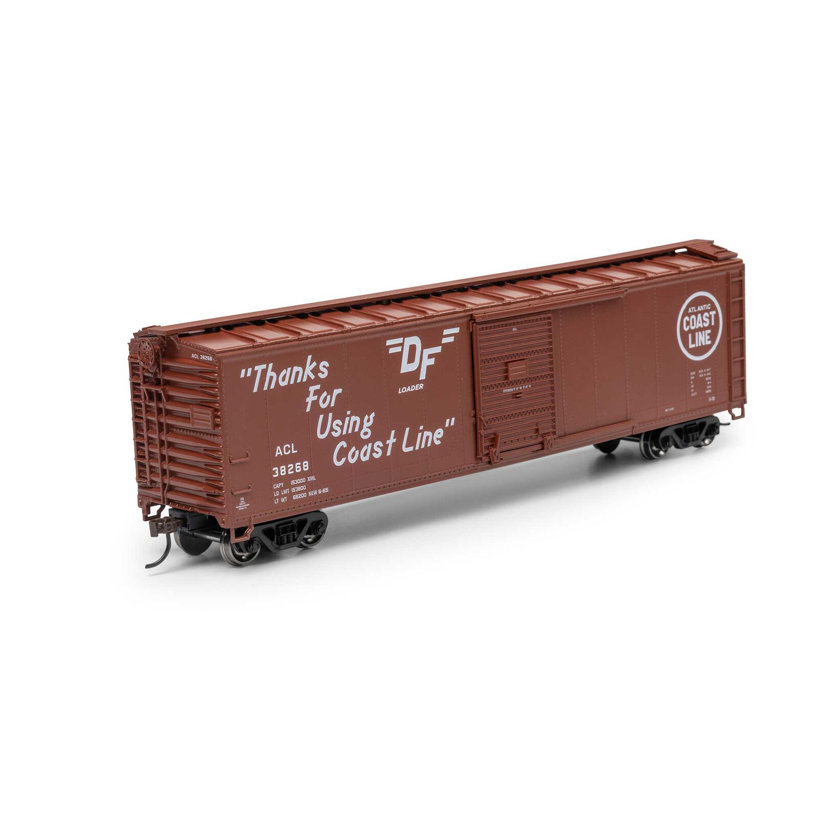 HO 50' PS-1 Single Sliding Door Box, ACL #38268