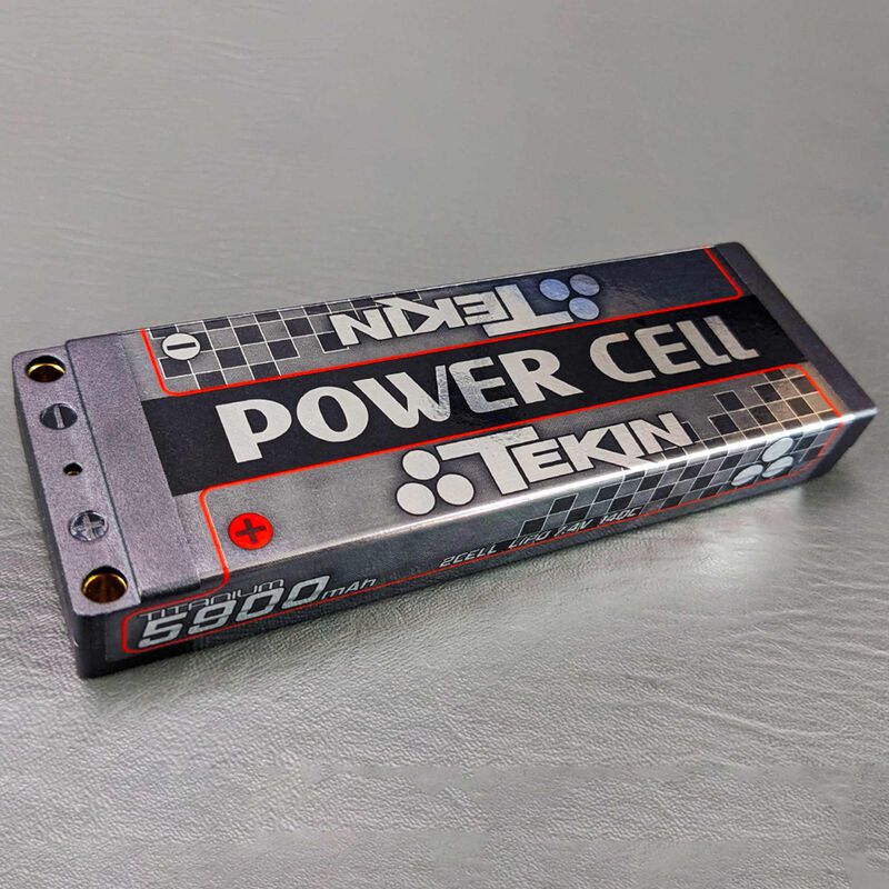 7.4V 5900mAh 2S140C Stick ULCG LiPo Battery: 5mm bullets