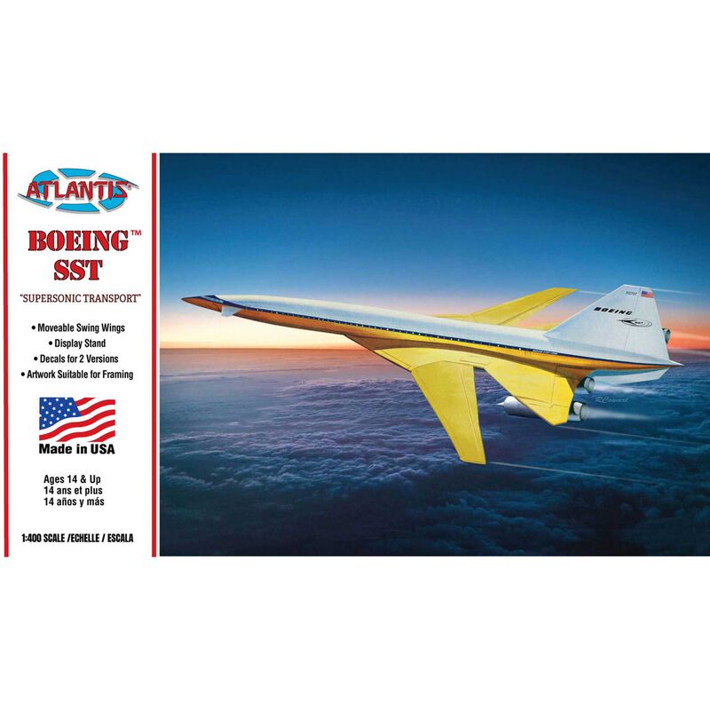 1/400 Boeing SST Supersonic Transport Model Kit