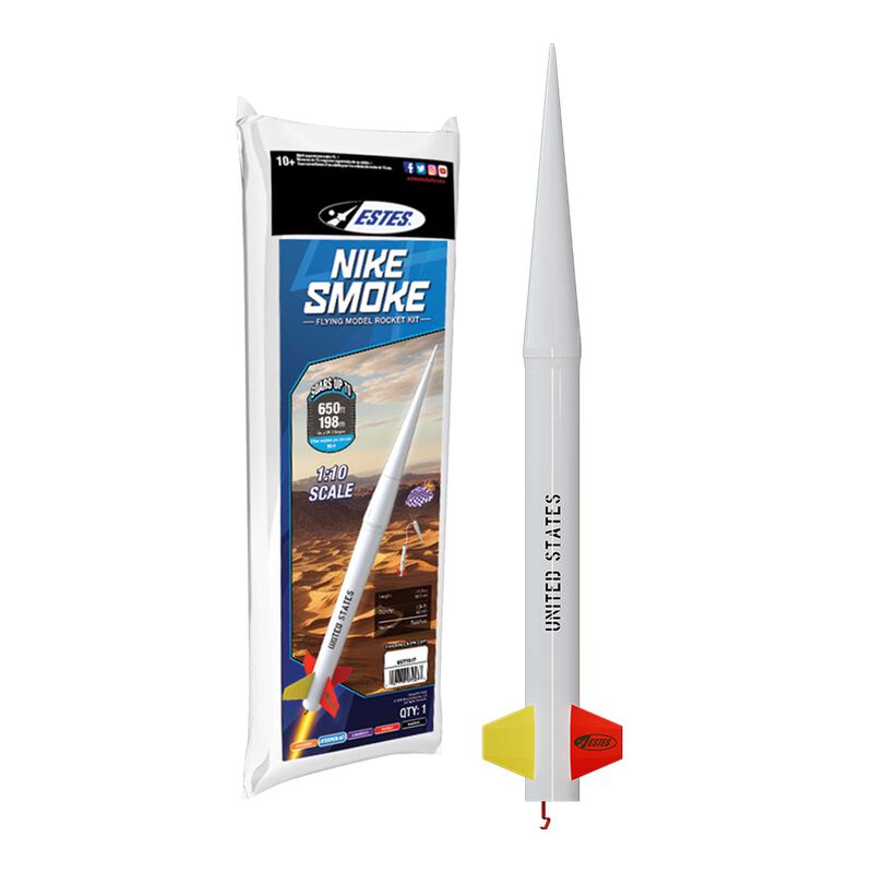 Nike Smoke 18mm Model Rocket Kit