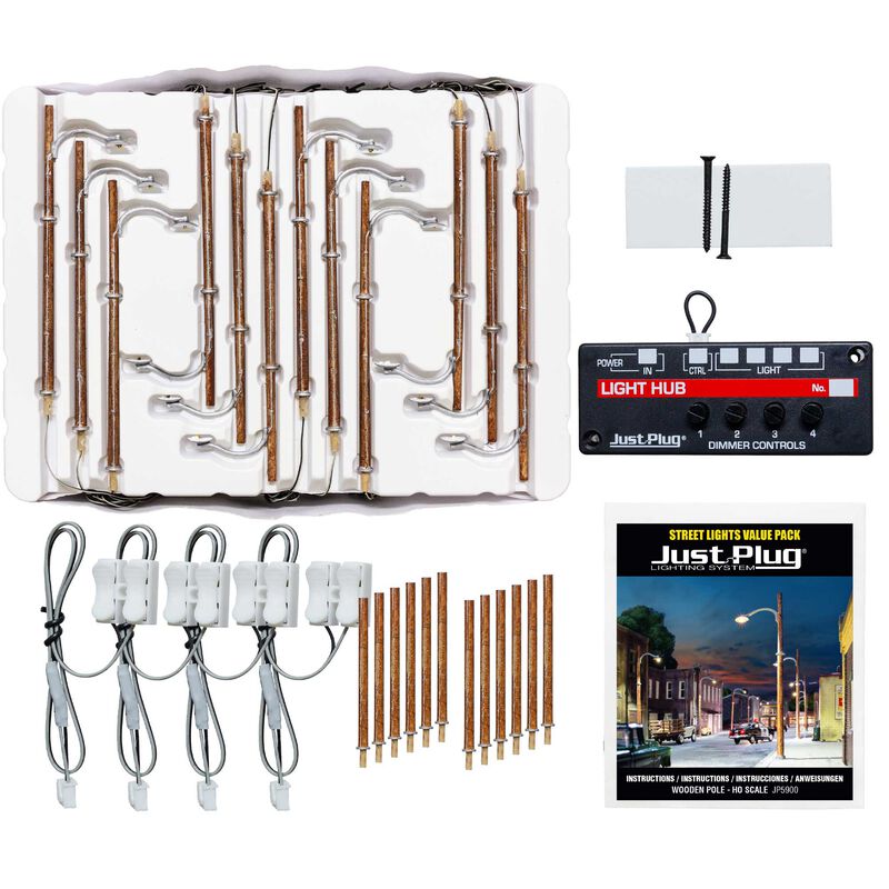 HO Scale Value Pack - Wooden Pole