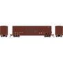 N ATH 50' FMC Centered Double Door Box Car, CPLT #7853