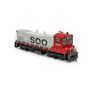 HO MP15AC Locomotive with DCC & Sound, SOO #1539