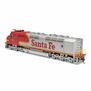 HO FP45 Locomotive, ATSF #90