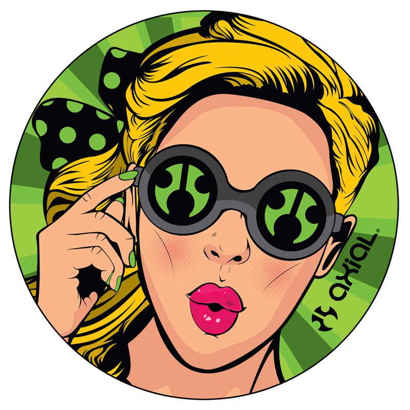 Axial Retro Sunglasses Sticker
