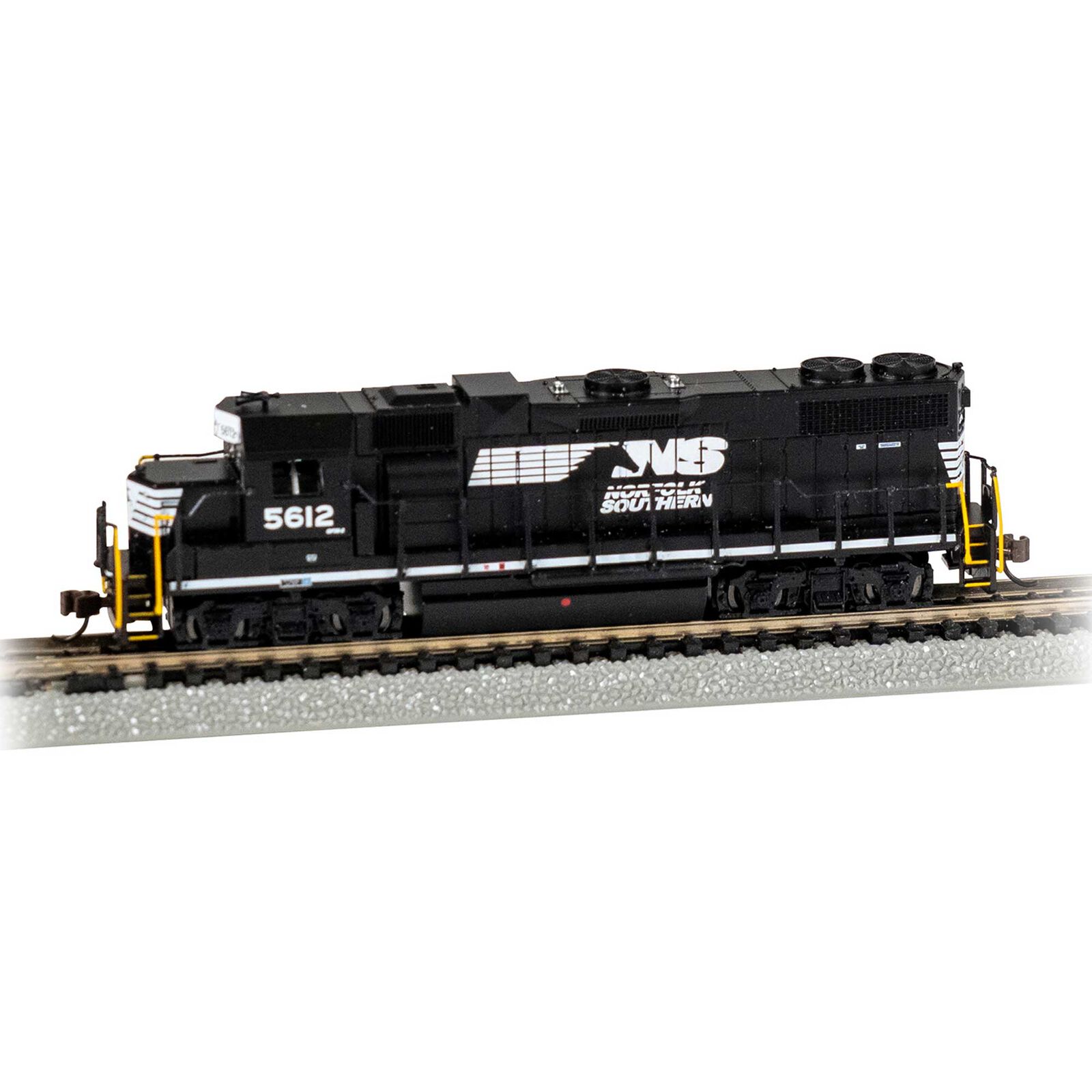 N EMD GP38-2 Diesel Locomotive w/ Dynamic Brakes - Norfolk Southern #5612