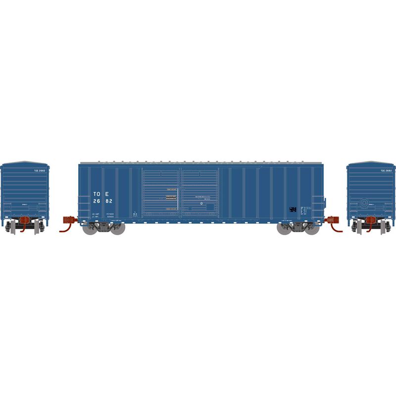 N 50' FMC DD Offset Box Car, TOE #2682
