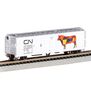 ACF 50' STEEL REEFER - CANADIAN NATIONAL #235091 (Beef) - N Scale