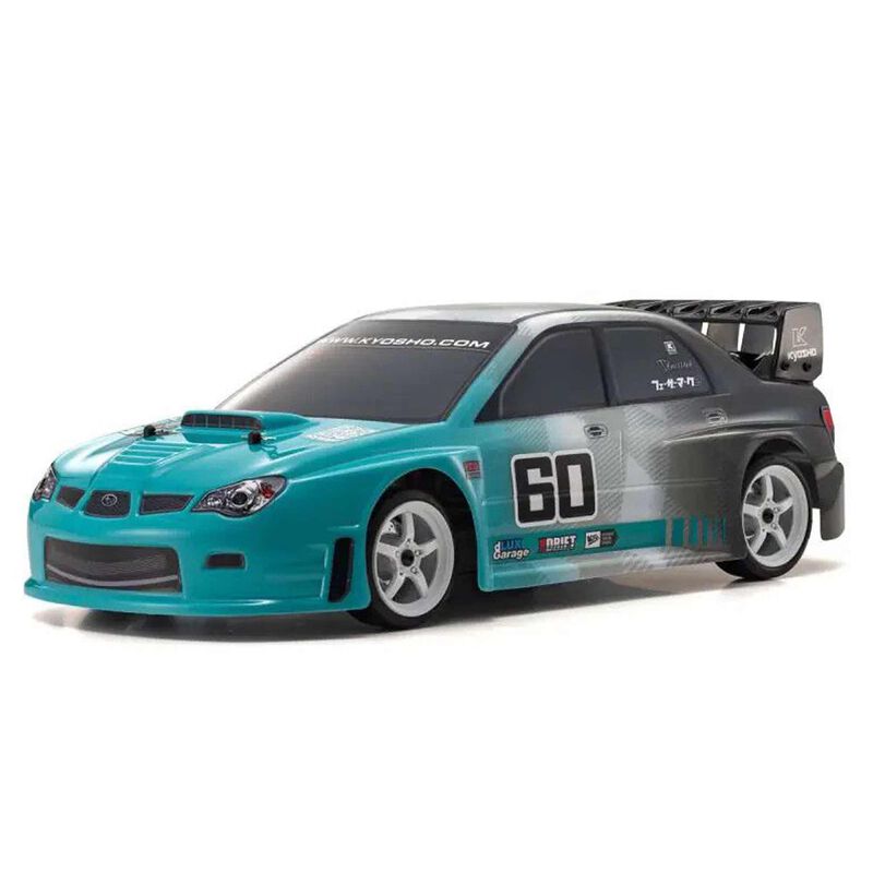1/10 2006 Subaru Impreza Fazer Mk2 FZ02-D 4x4 On-Road Touring RTR, Turquoise