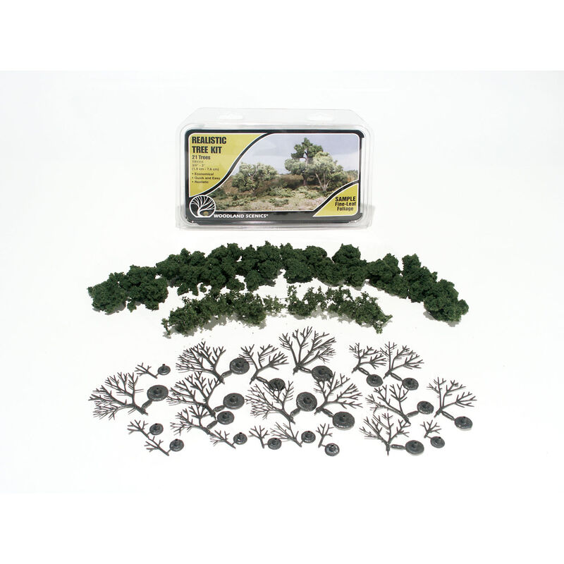 Deciduous Tree Kit, 3/4"-3" (21)