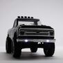 1/24 SCX24 1967 Chevrolet C10 4X4 RTR Brushed Rock Crawler (Battery & Charger Included), Black