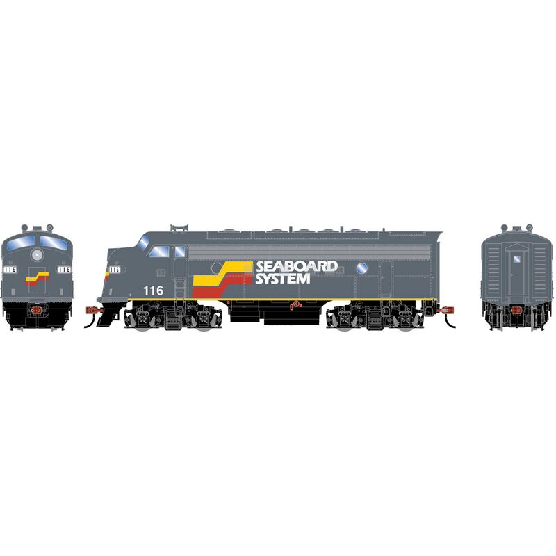 HO RND F7A Locomotive DCC-Ready, SBD #116
