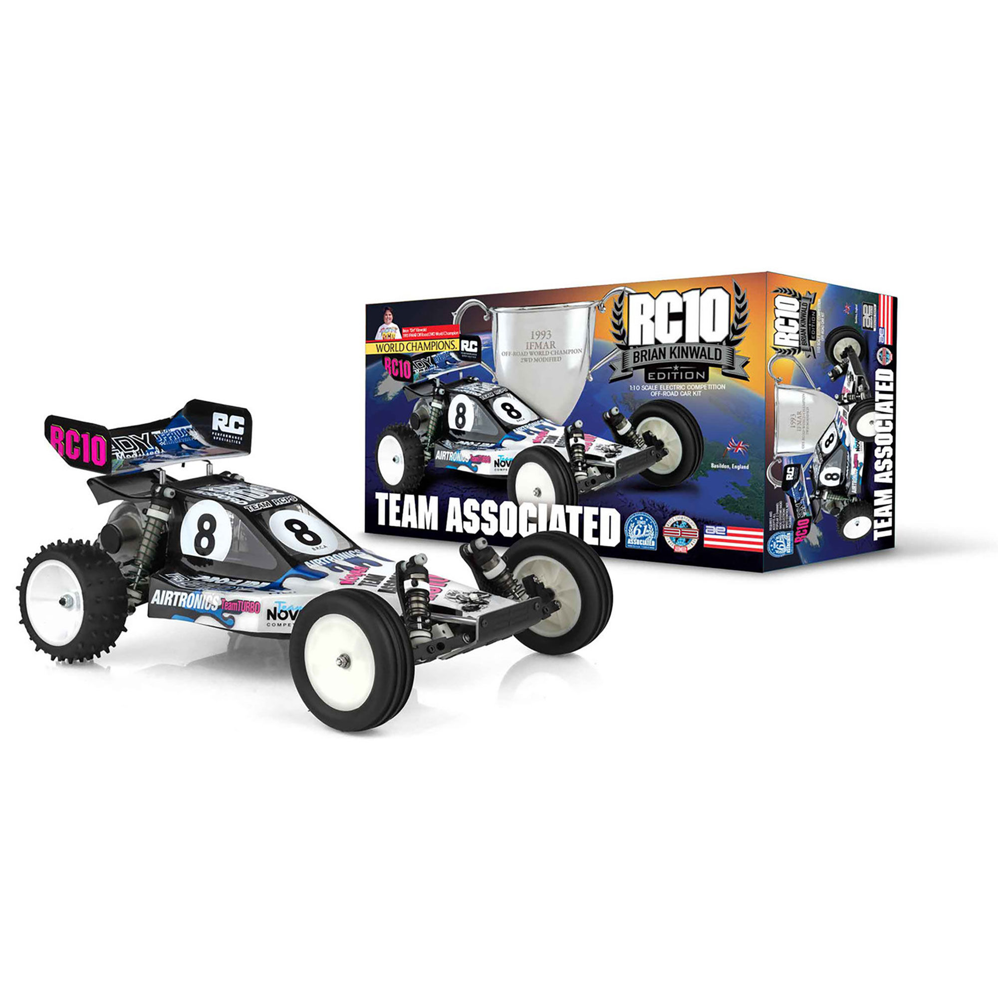 Team Associated 1/10 RC10 2WD Off-Road Buggy Kit, Kinwald