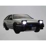 1/28 Initial D Toyota Sprinter Trueno AE86 2WD On-Road First Mini-Z RTR, White