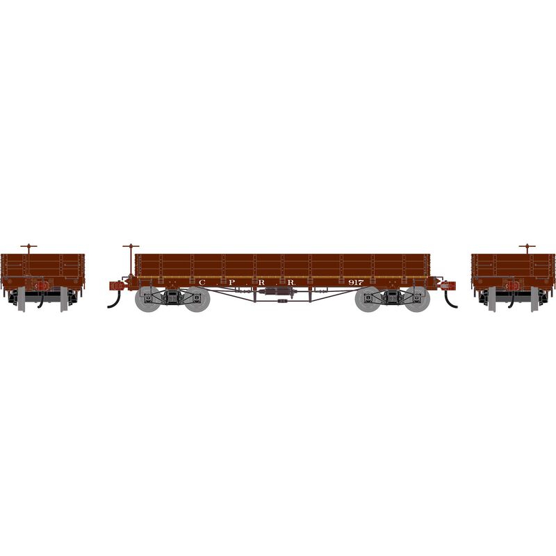 HO ATH 36' Low Side Gondola w/ Drop Gates, CPRR #917