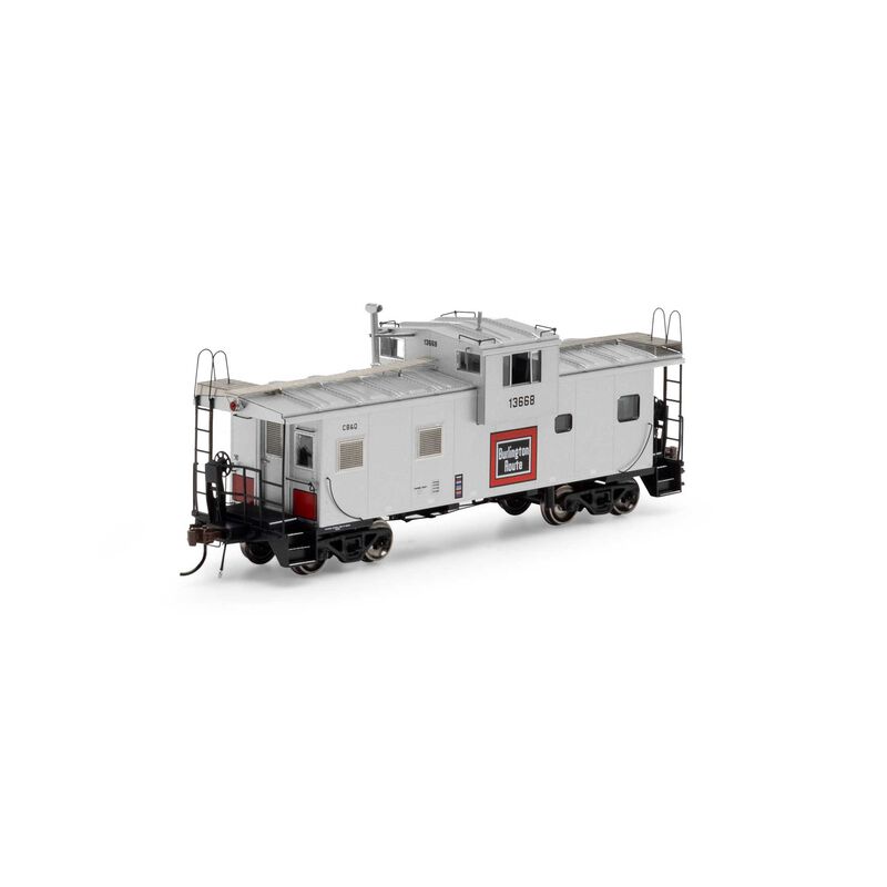 HO GEN ICC Caboose with Lights & Sound, CBQ #13668