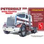 1/25 Peterbilt 359 Cross Country Hauler Model Kit