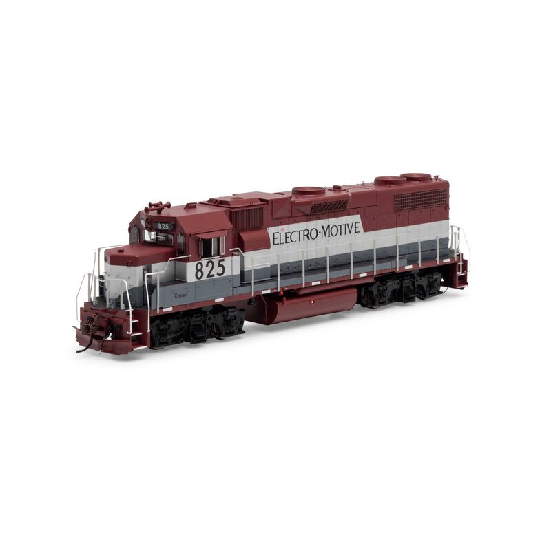 HO GP38-2 Locomotive with DCC & Sound, EMD Lease #825