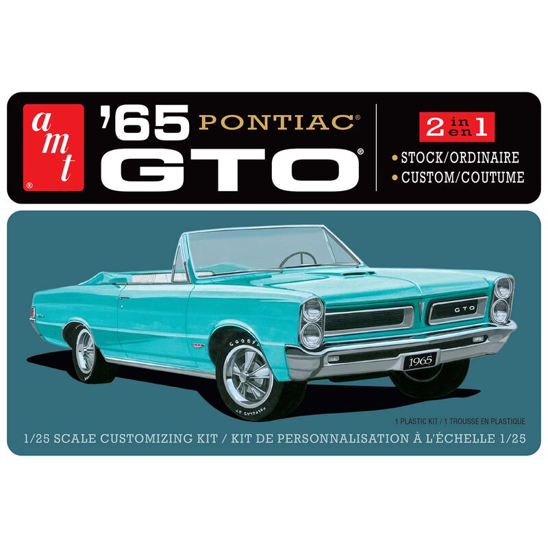 1/25 1965 Pontiac GTO Model Kit